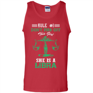 Libra T-shirt Rule Dont Piss Off This Girl T-shirt