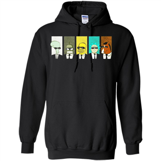 Form Into Rick And Go To The Morty T-shirt Black