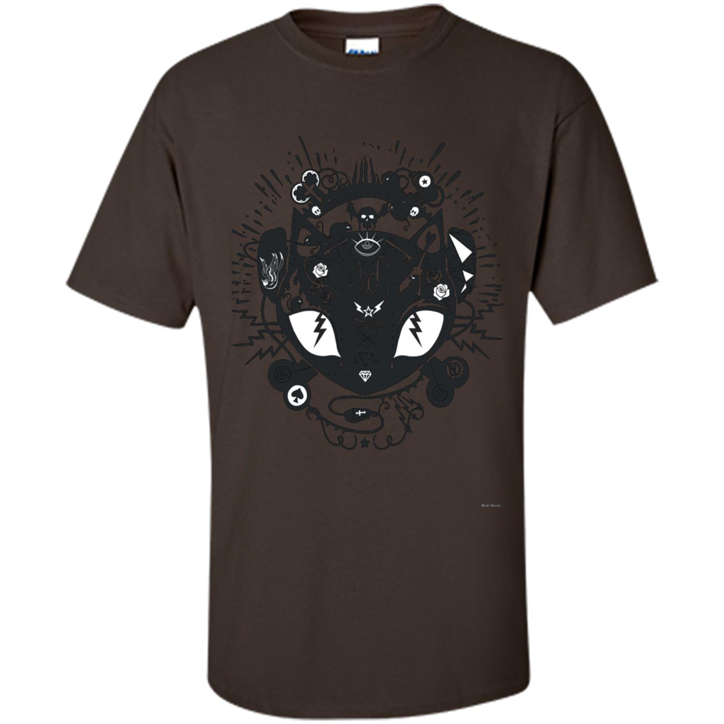Illumikitty T-shirt Dark Chocolate