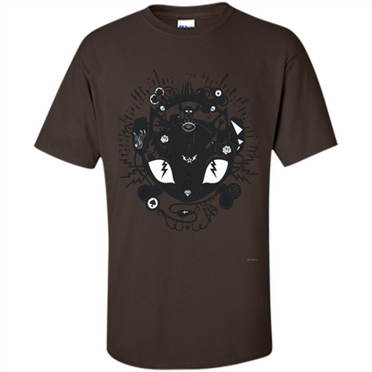 Illumikitty T-shirt Dark Chocolate