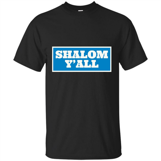 Shalom Y'all T-shirt Royal