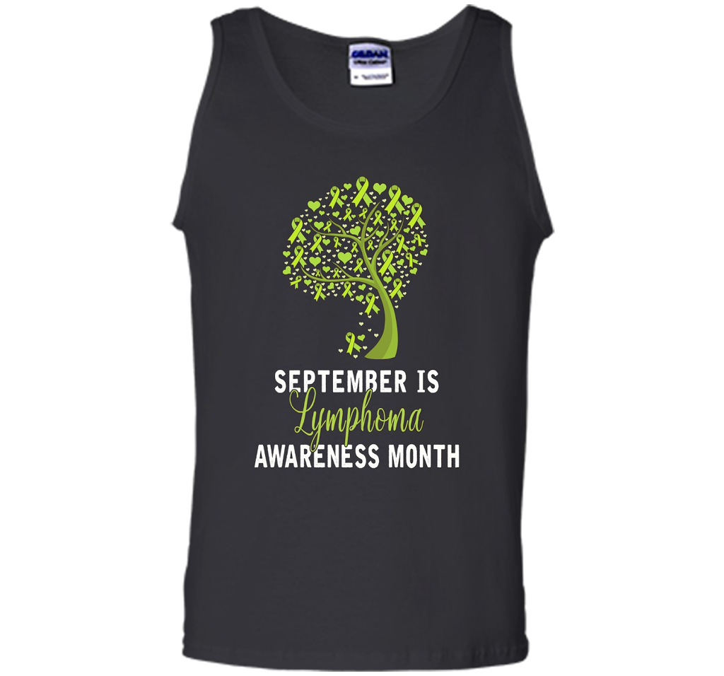 Lymphoma Cancer Awareness T-shirt September Is Lymphoma Awareness Month