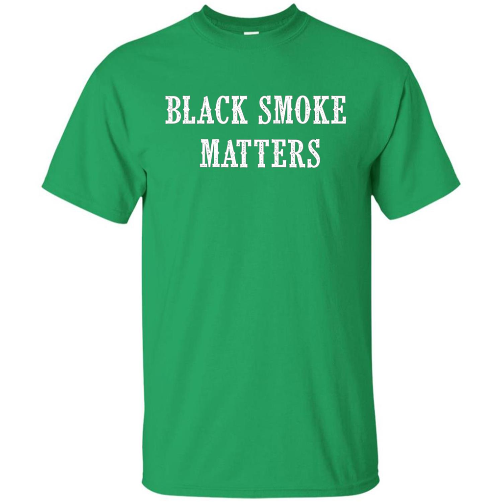 Black Smoke Matters, Diesel Trucks Rolling Coal T-shirt Irish Green