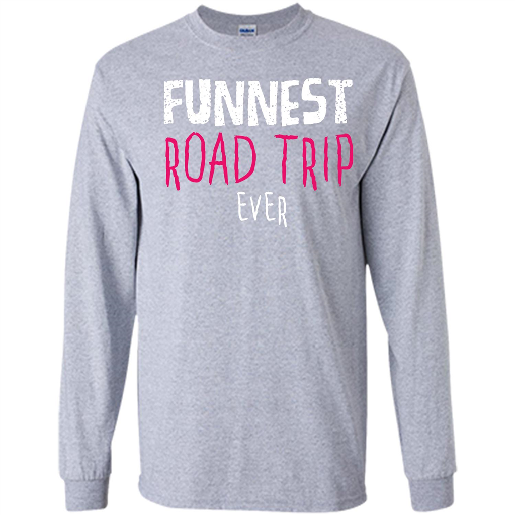 Summer. Funnest Road Trip Ever T-shirt Sport Grey