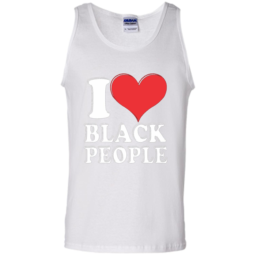 I love black People T-shirt Black is Beautiful Black Pride White