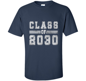 Kindergarten T-shirt Class Of 2030 Kindergarten Style T-shirt