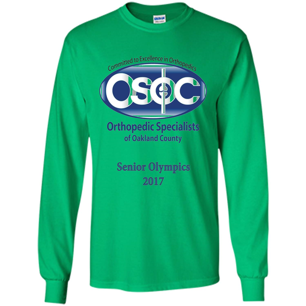 OSOC 9 Senior Olympics 2017 T-shirt Irish Green