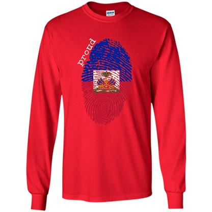 Haiti shirt - Haiti National Flag T-shirt Red