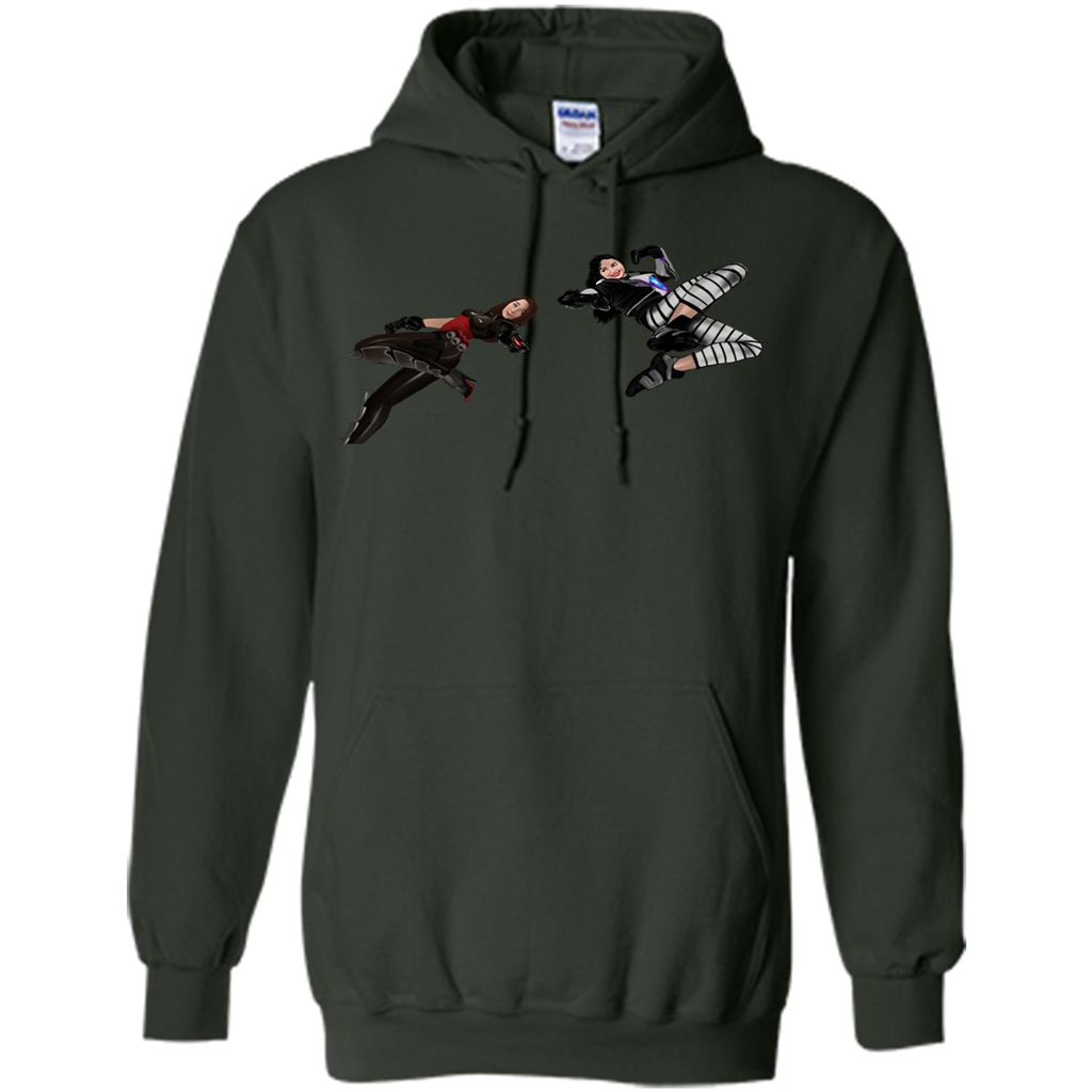 Gamer T-Shirt Ana Overwatch Forest Green