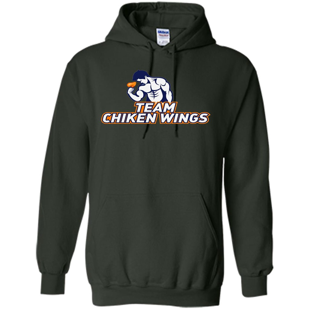 Team Chicken Wings T-shirt Funny Workout T-Shirt