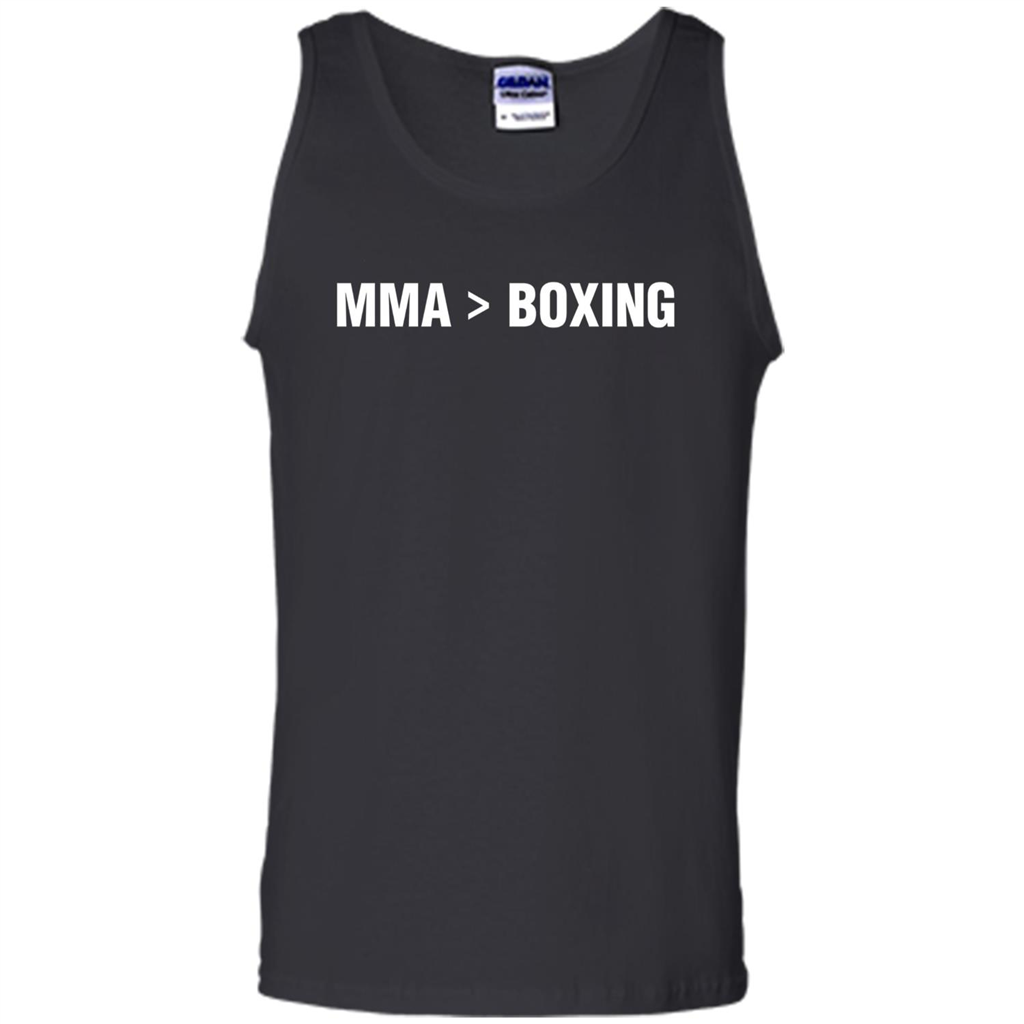 MMA Is Better Than Boxing T-shirt Black