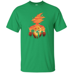 Beautiful Sunset T-shirt Son Goku T-shirt