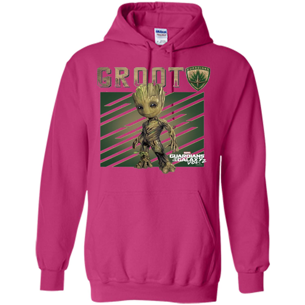 Groot Guardians of Galaxy 2 Growth Graphic T-Shirt Heliconia