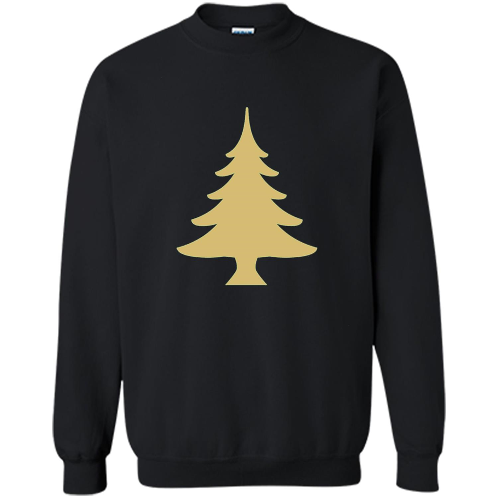 Christmas Tree T-shirt Xmas Tree T-shirt Black