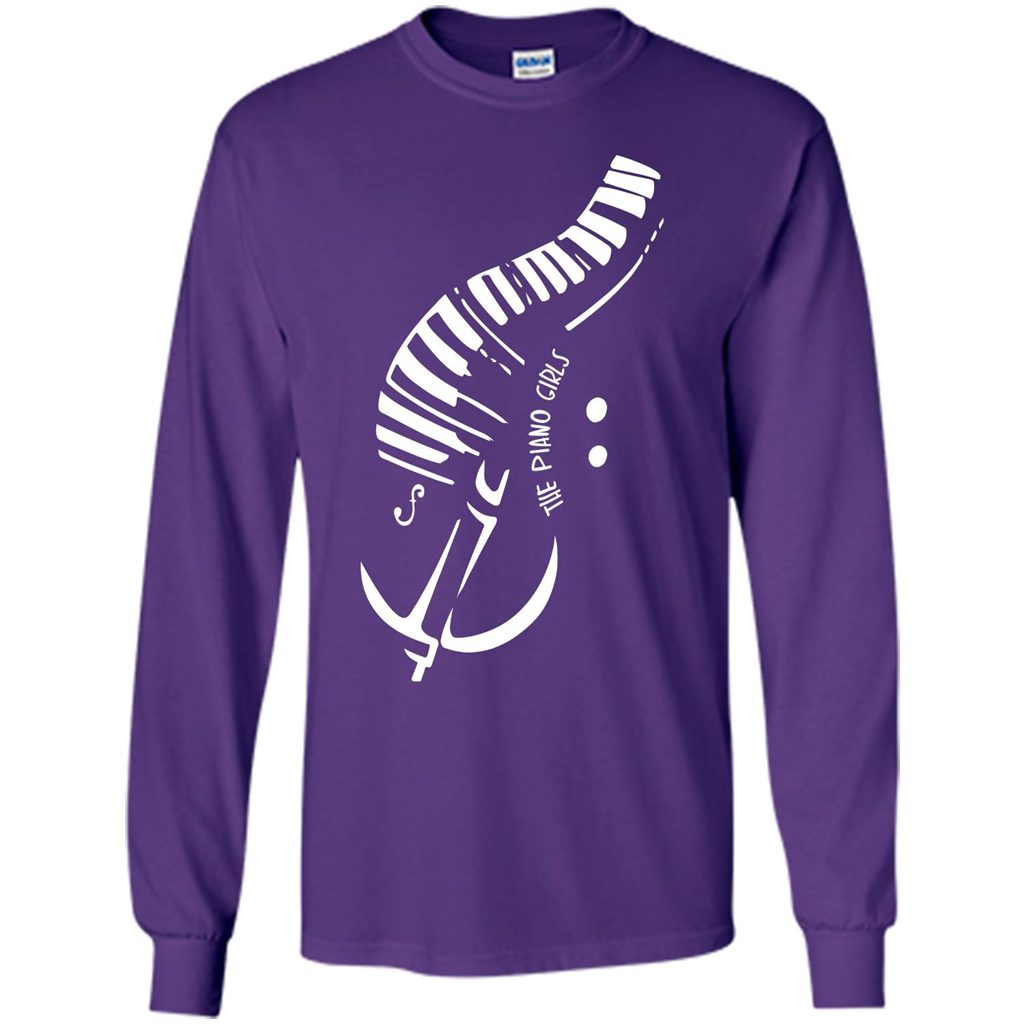 Pianist T-shirt The Piano Girls T-shirt Purple