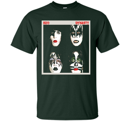 Kiss 1979 Dynasty T-shirt Forest Green