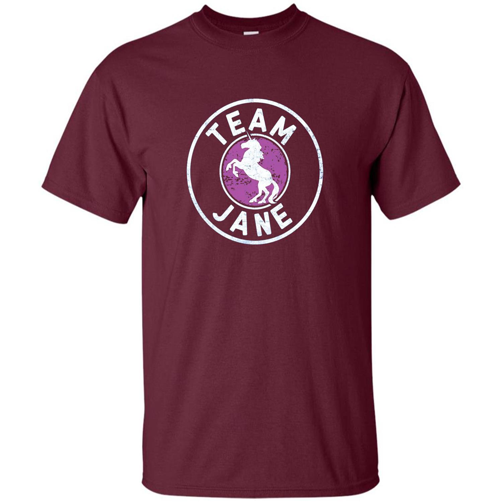 Team Jane Racing Team T-Shirts Maroon