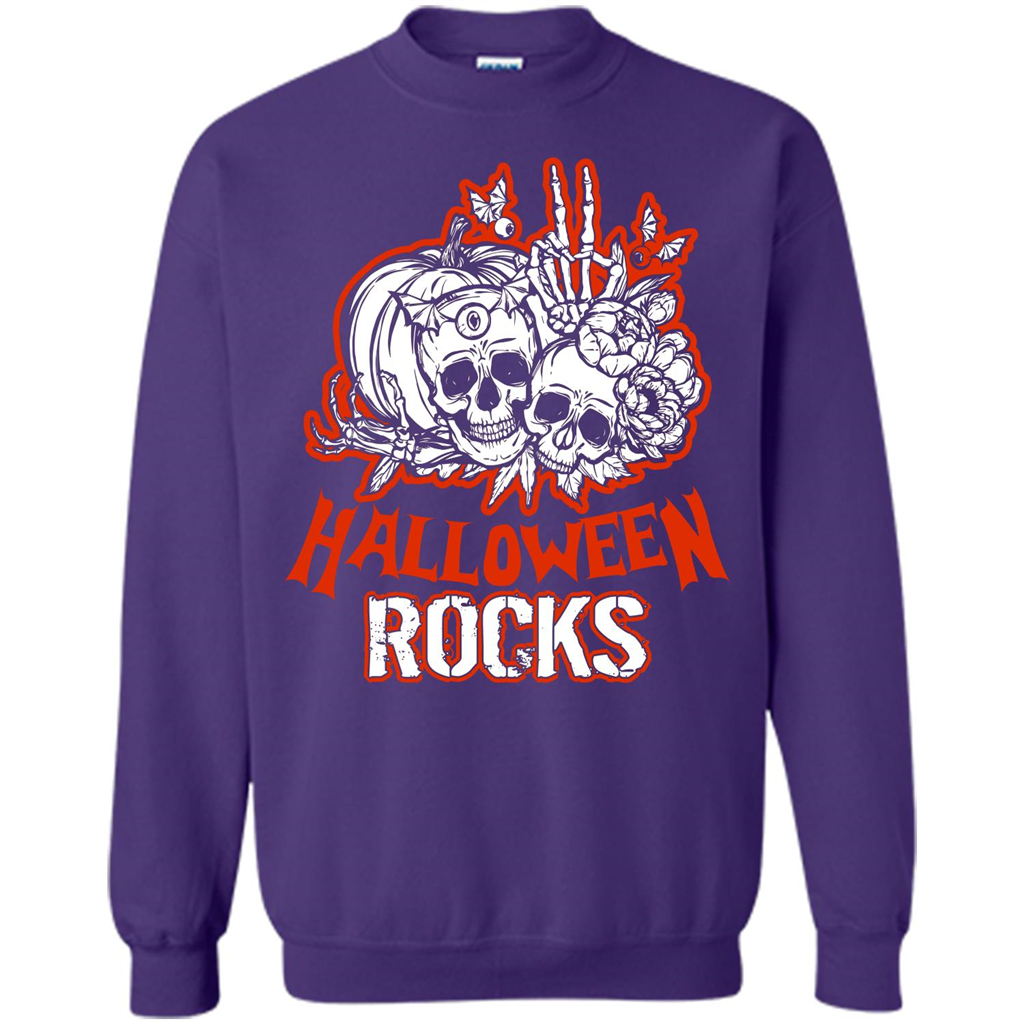 Halloween Rocks T-shirt Orange