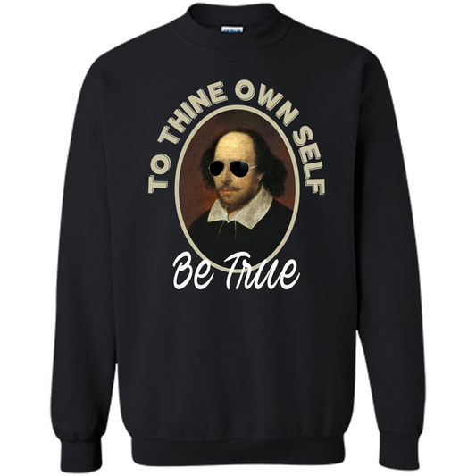 Music T-shirt To Thine Own Self Be True T-shirt Black