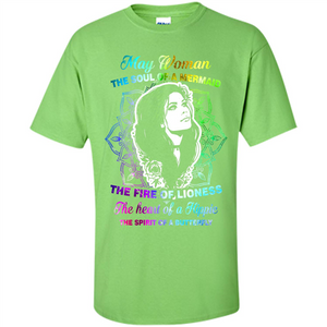 May Woman T-shirt The Heart Of A Hippie