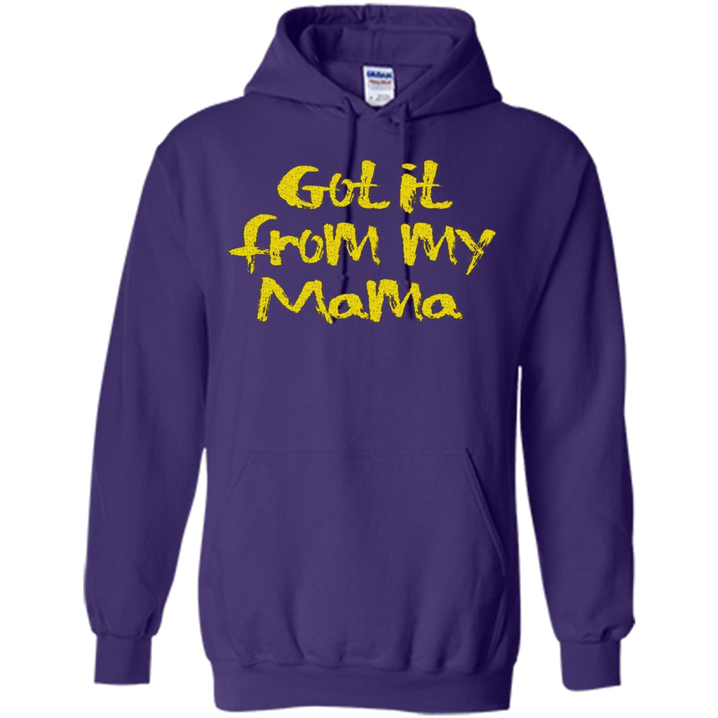 Got It From My Mama T-shirt Purple
