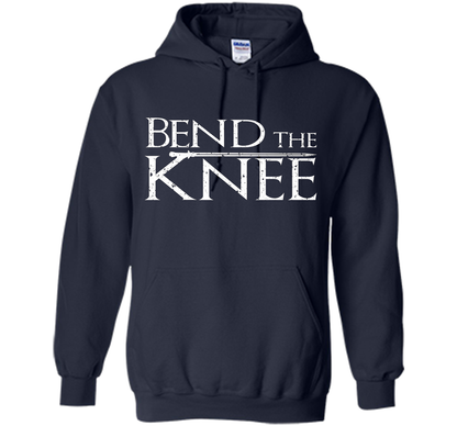 Game Of Thrones T-shirt Bend The Knee Lord T-shirt Navy