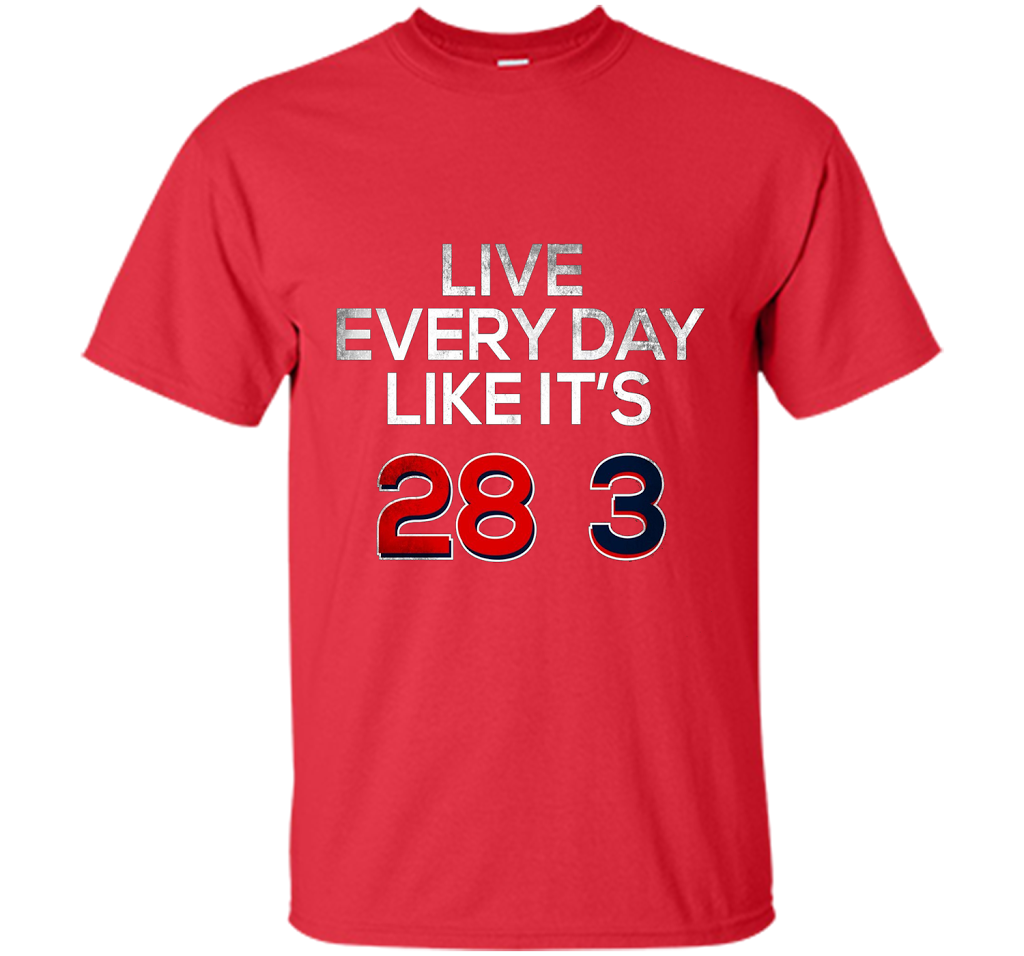 Patriotic American Flag Runway Pilot T-shirt Red