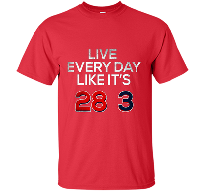 Patriotic American Flag Runway Pilot T-shirt Red