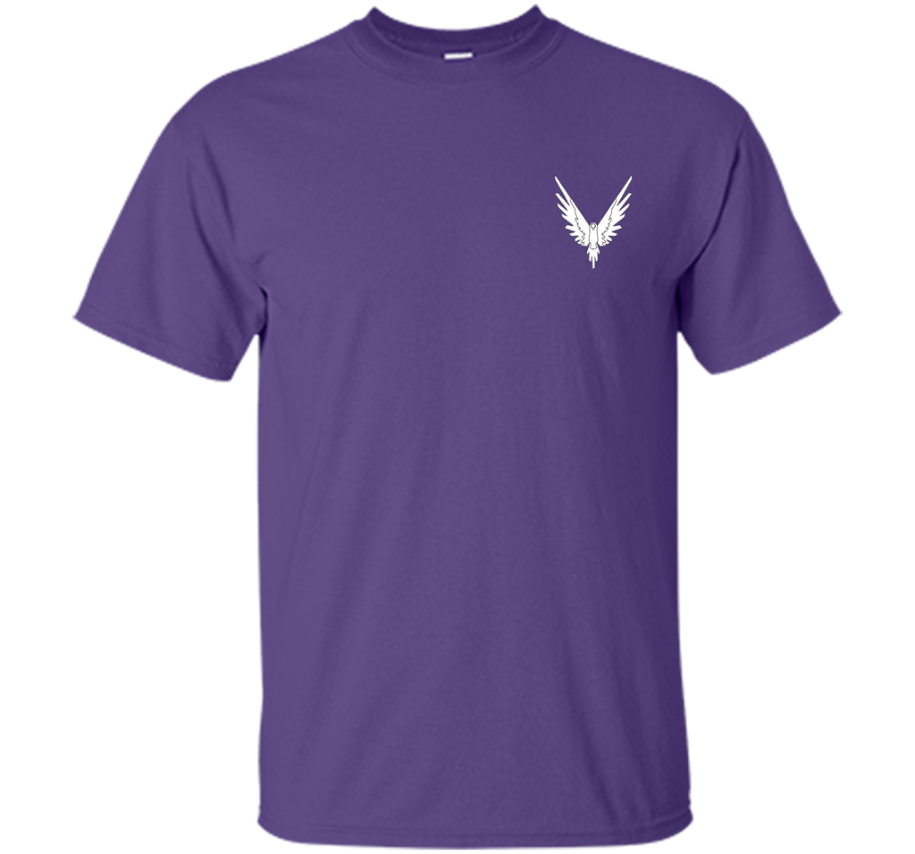 Vibrant T-Shirt Be A Maverick T-shirt Purple