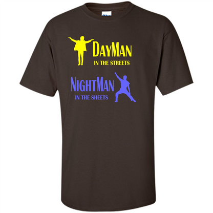 The Nightman In the Sheets T-Shirt Dark Chocolate