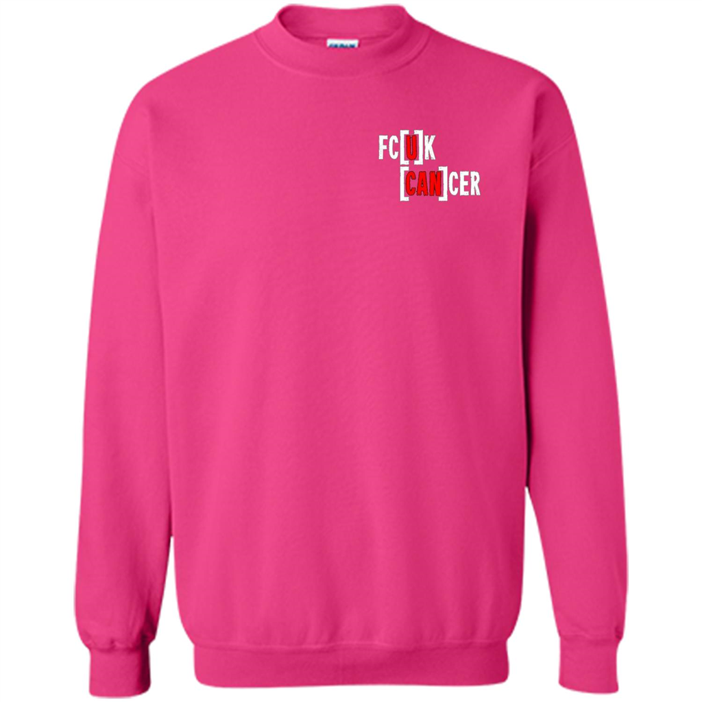 Cancer U CAN Inspiration T-shirt Heliconia