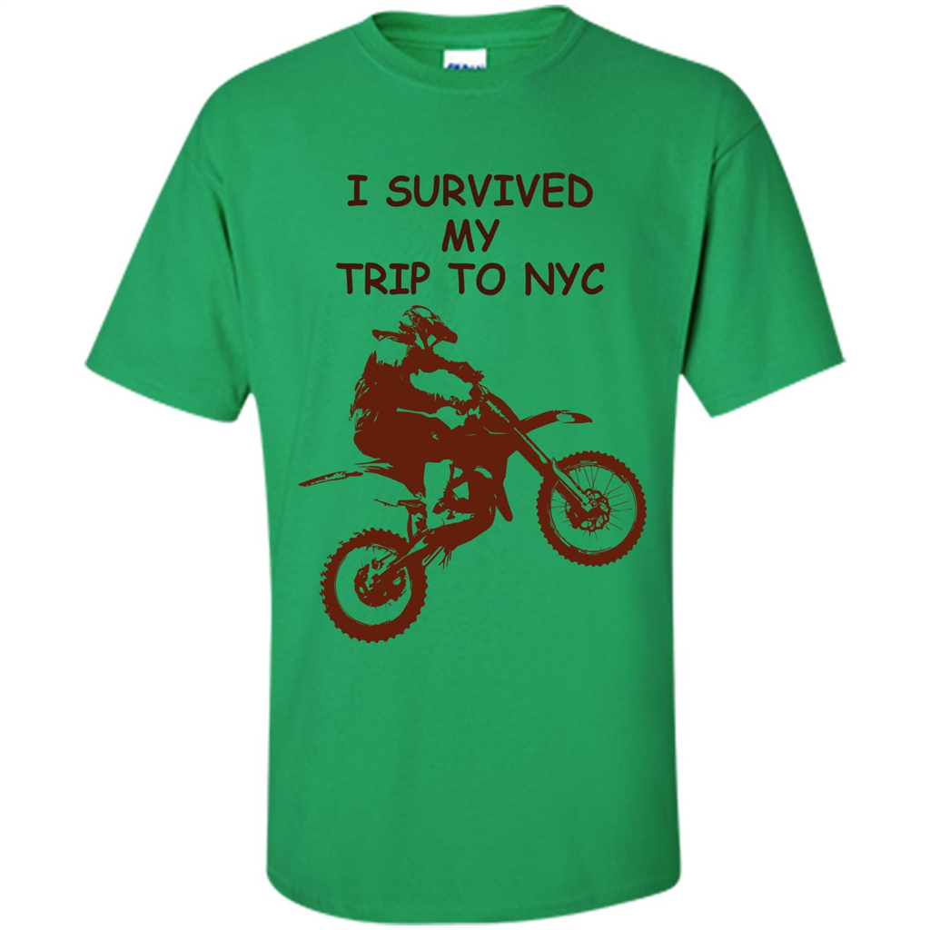 I Survived My Trip To NYC T-shirt Irish Green
