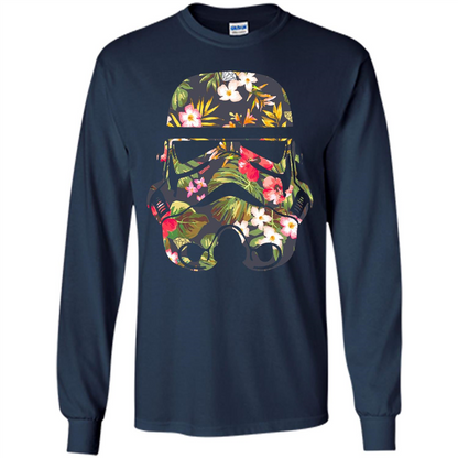 Tropical Stormtrooper Graphic T-Shirt Navy