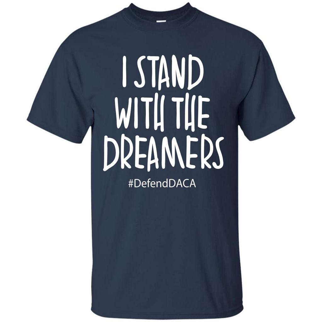 DACA T-shirt I Stand With The Dreamers T-shirt Navy
