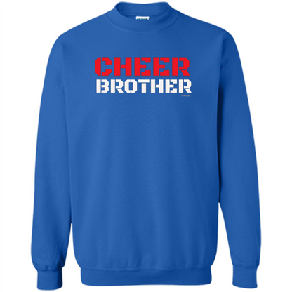 Cheer Brother T-Shirt for Brothers of Cheerleaders Royal