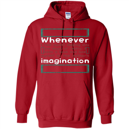 Whenever I Feel Myself Slipping In To The Abyss T-shirt Red