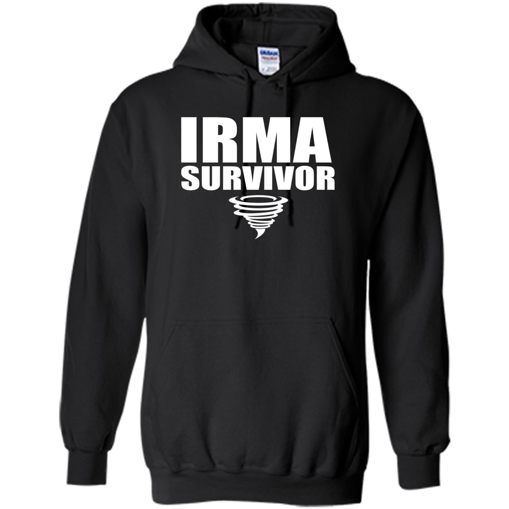 Hurricane Irma Survivor T-shirt Black