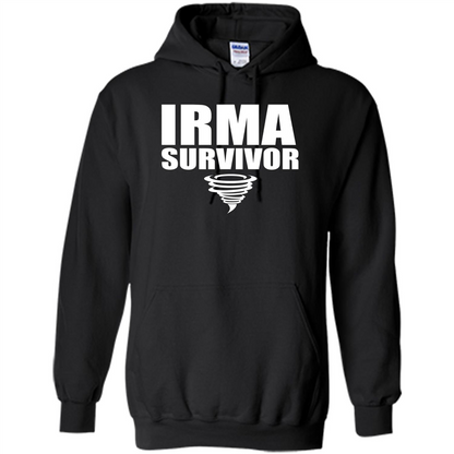 Hurricane Irma Survivor T-shirt Black