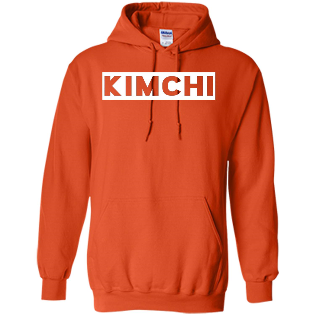 Kimchi T-shirt Korean Food Foodie T-shirt Orange