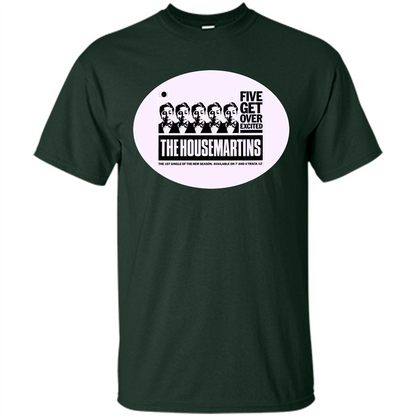 Music T-Shirt Five Get Over Excited Forest Green