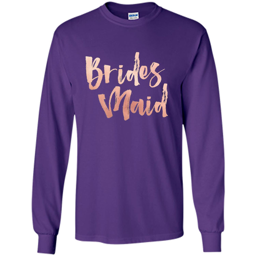 Bridesmaid T-shirt Purple