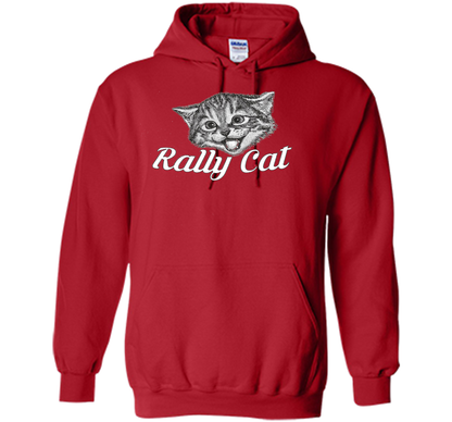 Cat Lover T-shirt Saint Louis Rally Cat T-shirt Red