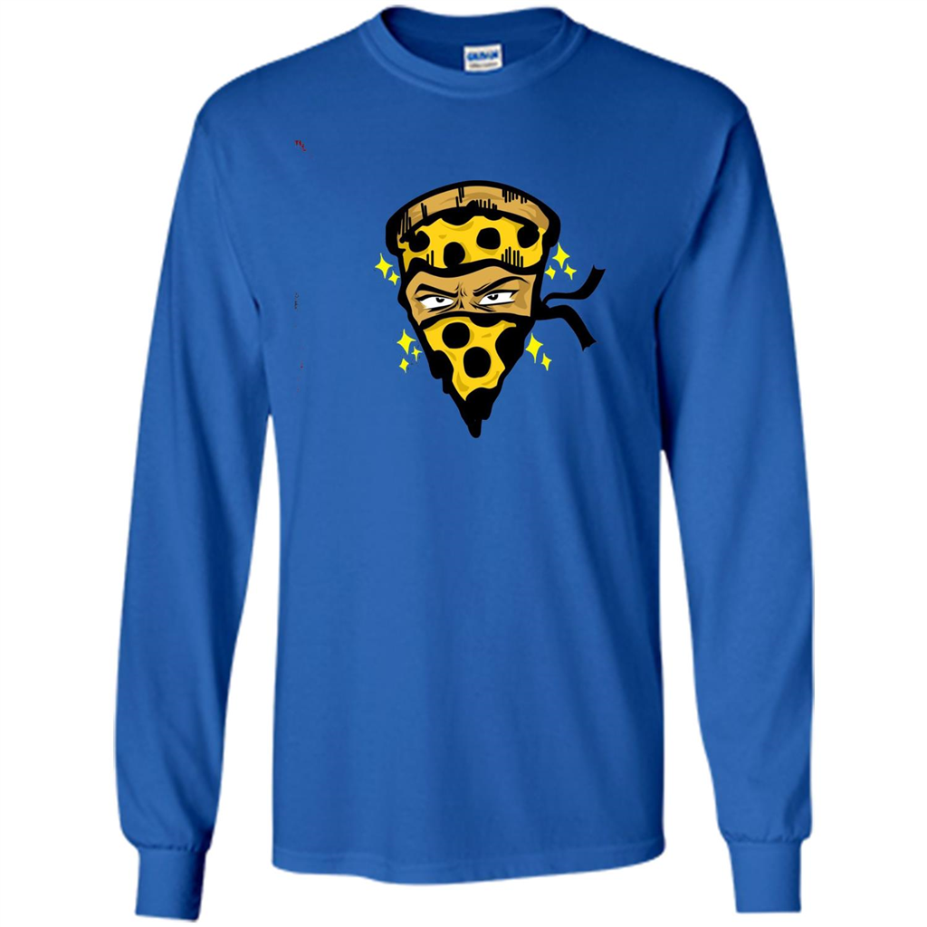 Pizza Warrior Funny Foodie Food Lover T-shirt Royal