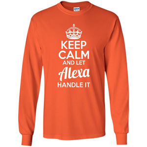 Alexa T-shirt Keep Calm and Let Alexa Handle It