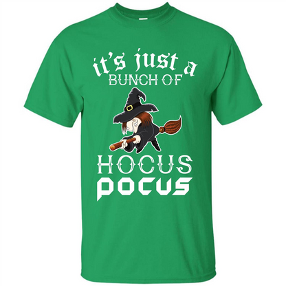 Movie T-shirt It’s Just A Bunch Of Hocus Pocus Irish Green