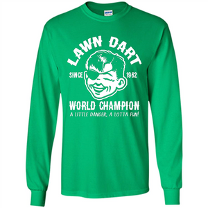 Lawn Dart Since 1962 World Champion Backyard Game T-shirt