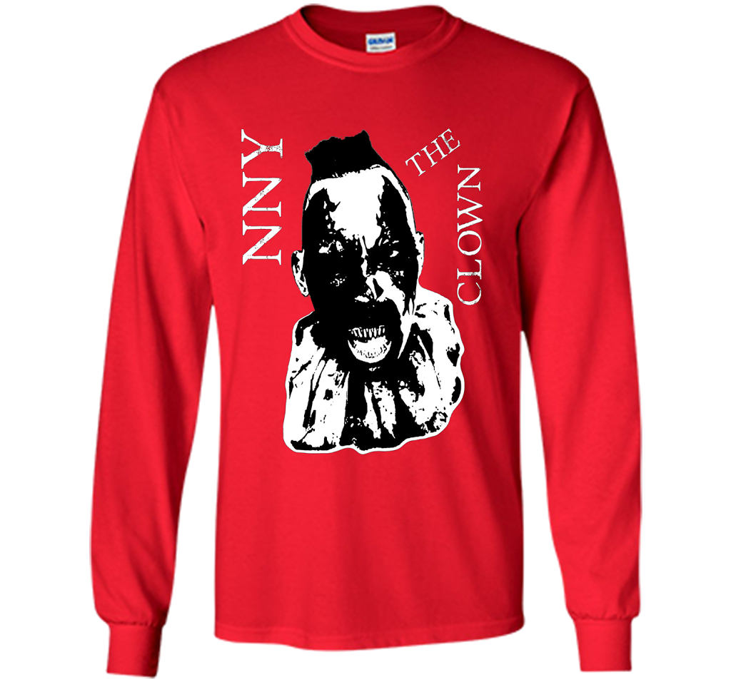 NNY The Clown Scary Halloween T-Shirt shirt Red
