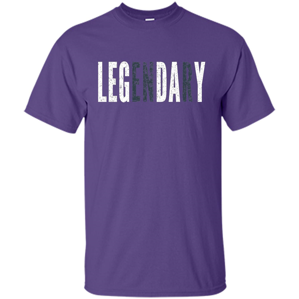 LEGENDARY Leg Day T-shirt - Leg Day At The Gym Purple