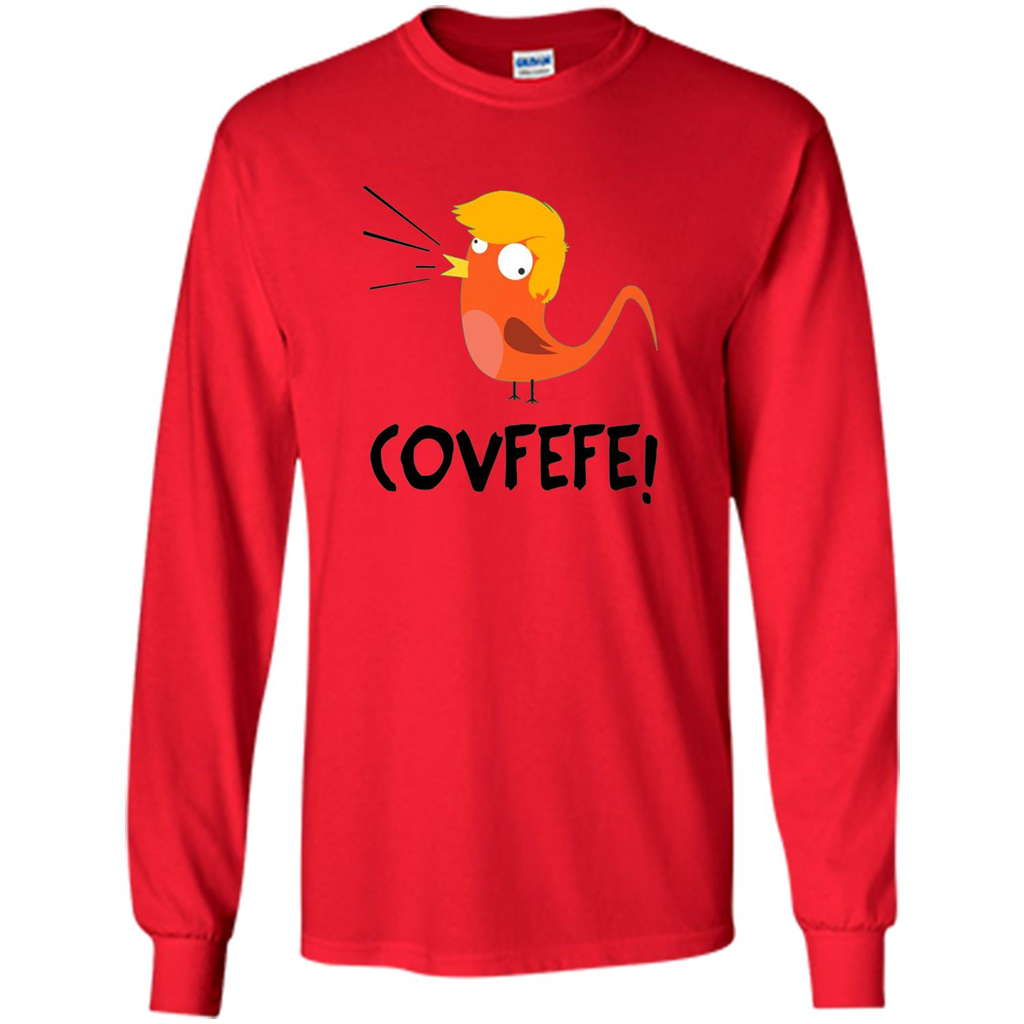 Covfefe Bird T-shirt Funny Political T-shirt Red