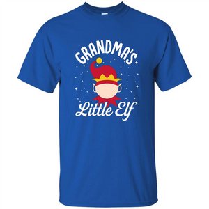 Grandma's Little Elf Christmas T-Shirt